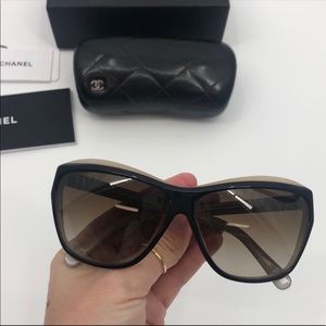 Chanel 5153 Black Taupe 66869 Cateye